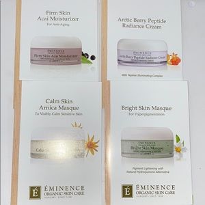 Eminence Organic Skin Care Set of 4 Samples